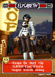 Elizabeth Pixel Vixen Action Card #30