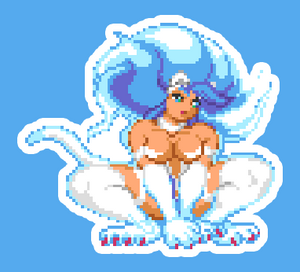 Felicia Pixel Vixen Sticker #11