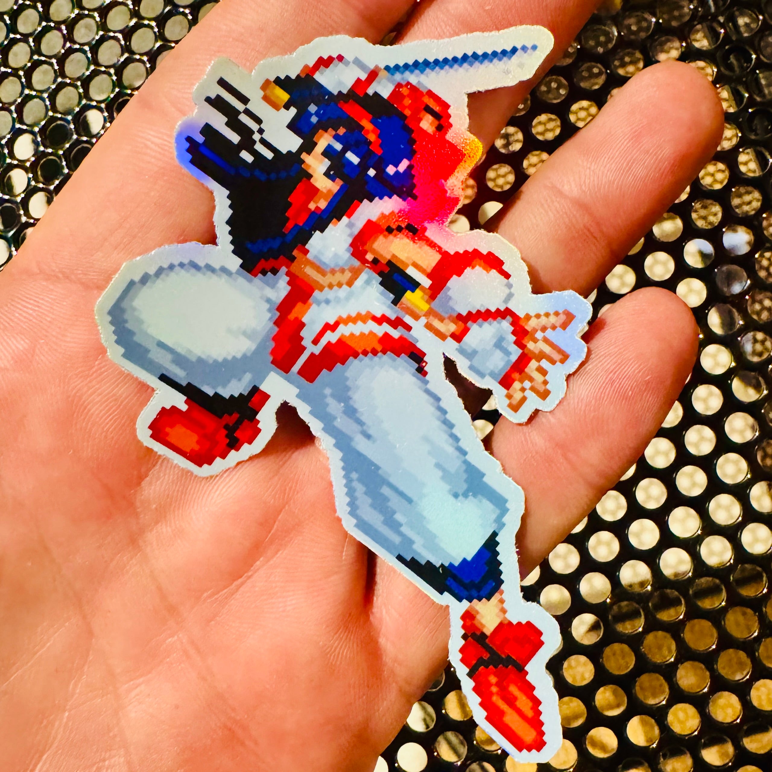 Nakaruru Holographic Pixel Vixen Sticker  #45