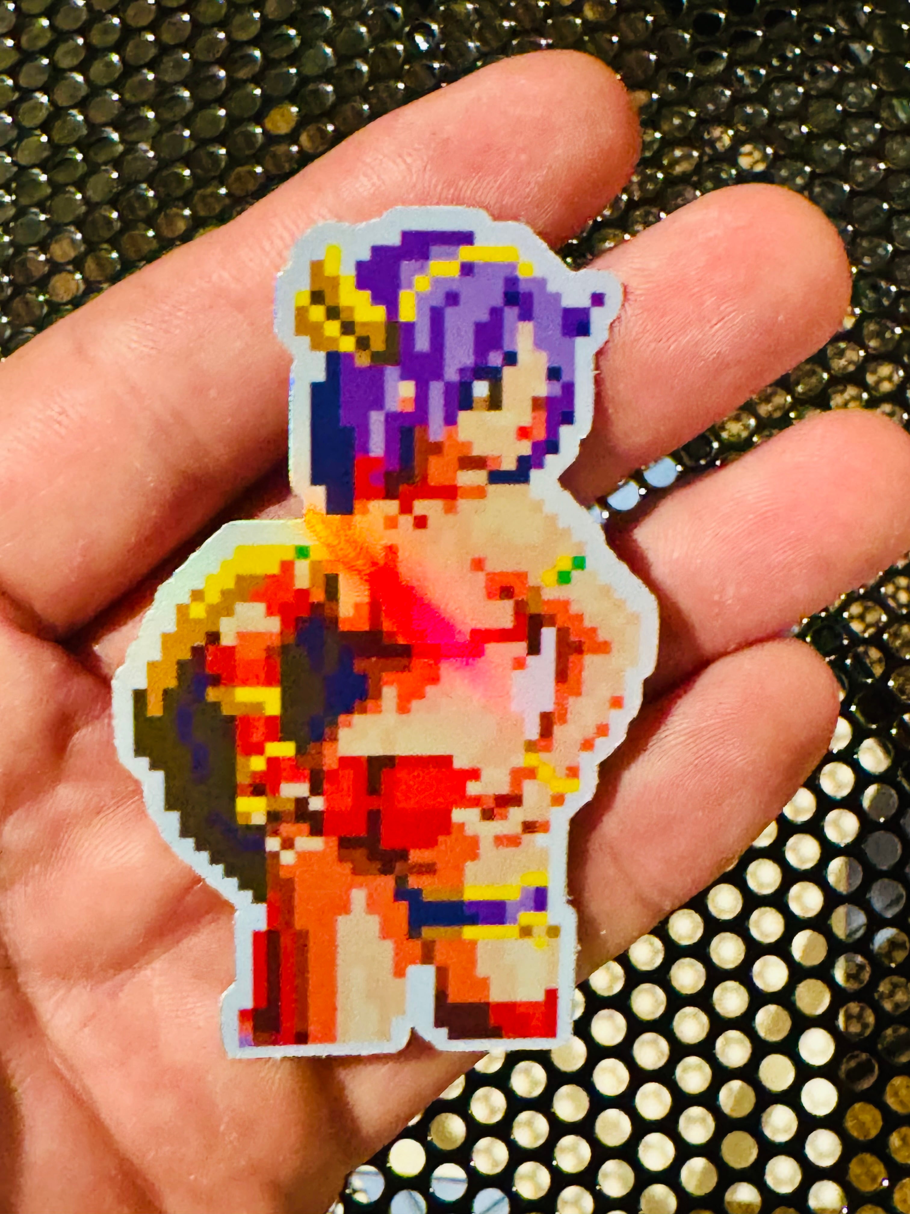 Athena Goddess Pixel Vixen Sticker #27