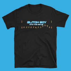 Glitch Boy Into The Nexus Pixel Art Streetwear X61