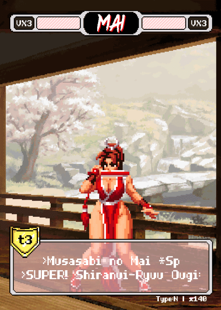 Mai Pixel Vixen Action Card #4