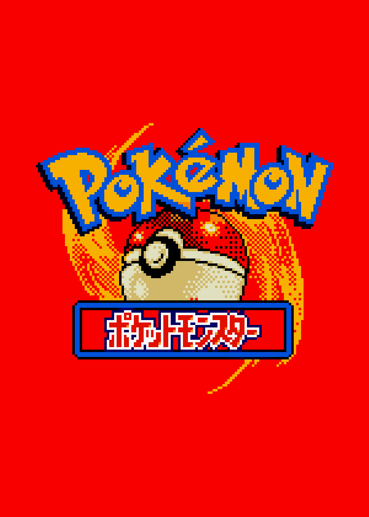 Growlith Japanese Pokemon (ポケモン) Pixel Art Card #16