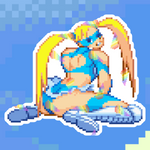 Load image into Gallery viewer, RMika PiXel ViXen StiXer #6
