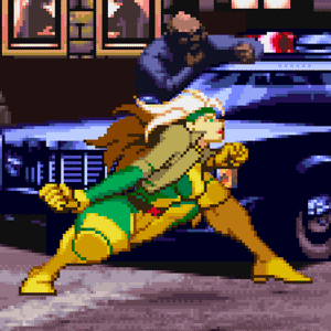 Rogue Punching Air - Pixel Vixen #120