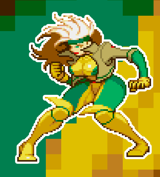 Rogue Pixel Vixen Sticker #14