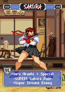 Sakura - Pixel Vixen Trading Card #170