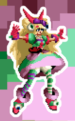 画像をギャラリービューアに読み込む, Sylvia Paula Paula Pixel Vixen Sticker #41 - Pixel X

