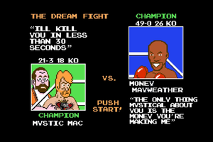 Conor McGregor's Punch Out #1 vs Floyd Mayweather.
