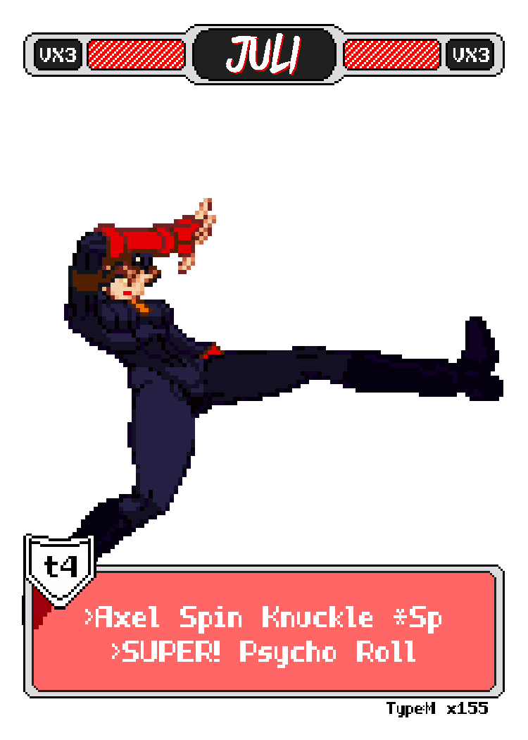 Juli Axe Kick - Pixel Vixen #155