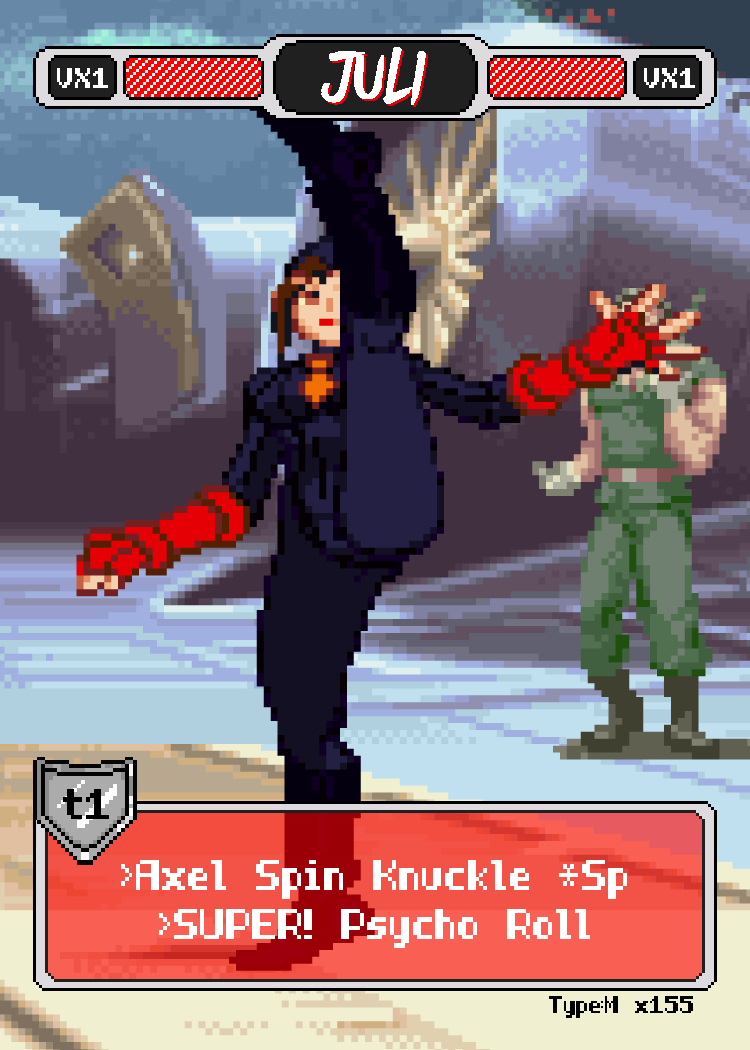 Juli Axe Kick - Pixel Vixen #155