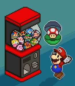 GASHAPON LIVE STREAM VENDING MACHINE PULL