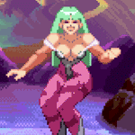 Load image into Gallery viewer, Morrigan Jump For Joy - Pixel Vixen #99

