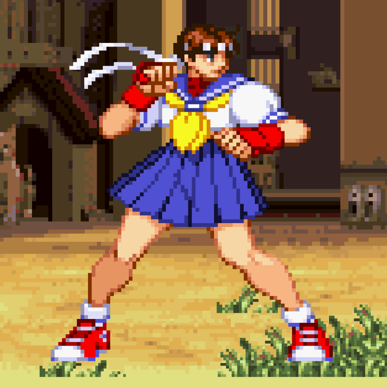 Sakura Side Kick - Pixel Vixen #94